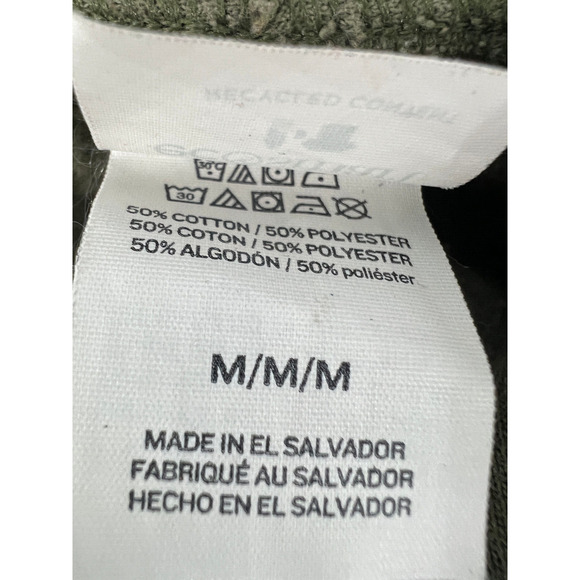 Hanes Sweatshirt Womens Medium Forest Green Dog Lover Heart Hoodie Pockets - Picture 3 of 7